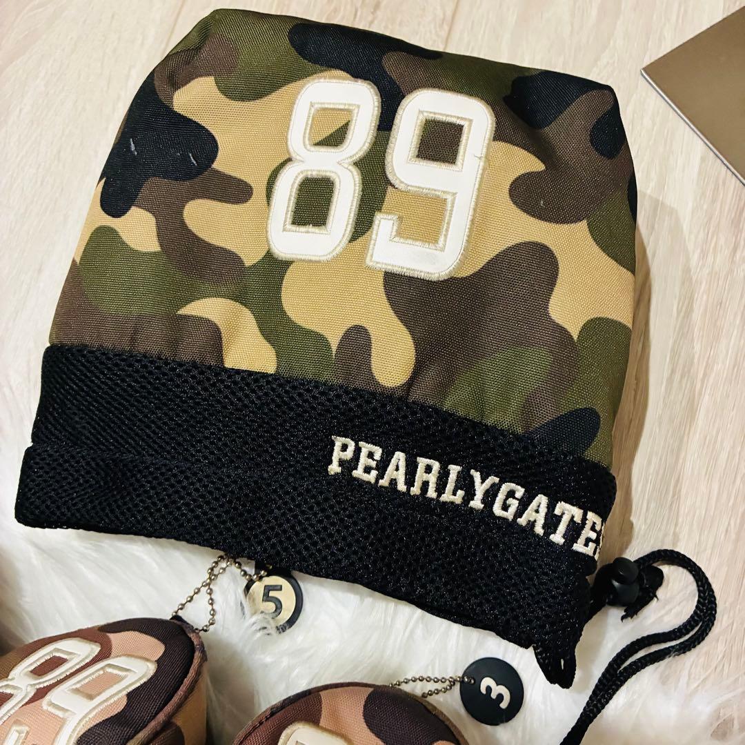 PEARLY GATES パーリーゲイツ　ヘッドカバーセット　迷彩　カモ柄