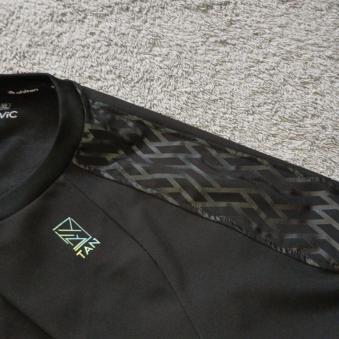 美品ガビックGAVIC×phiten ハイブリッドクロスプルオーバーブラックXL