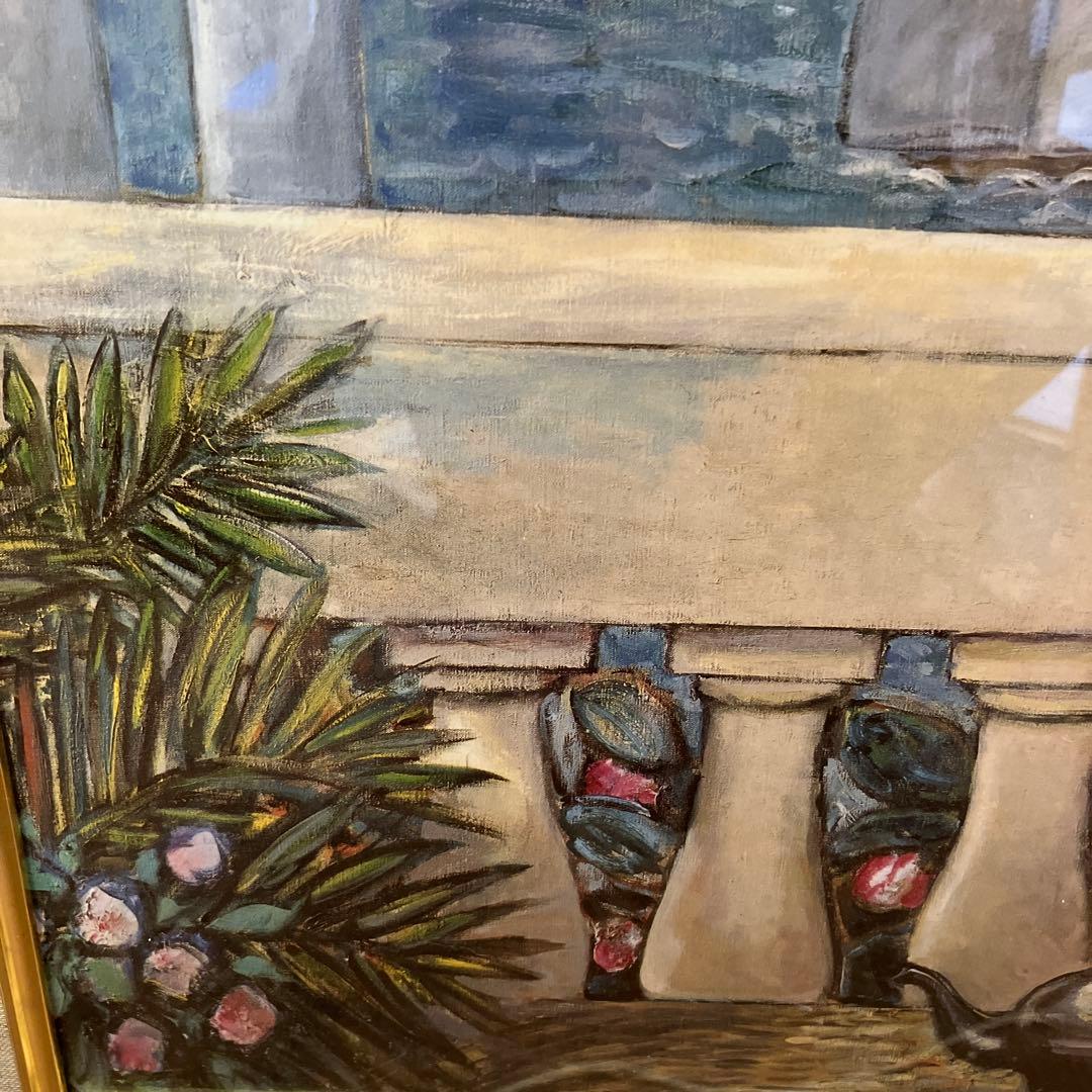 ヴィンテージ ジャン=ピエール・カシニョール 複製画 絵画 人物画 壁掛け
