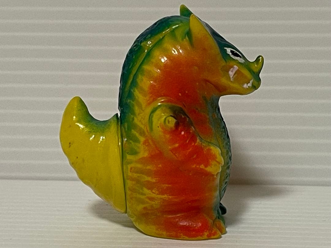 【現状品】 パチ怪獣 ゴモラ ソフビ 人形 レトロ 当時物 希少