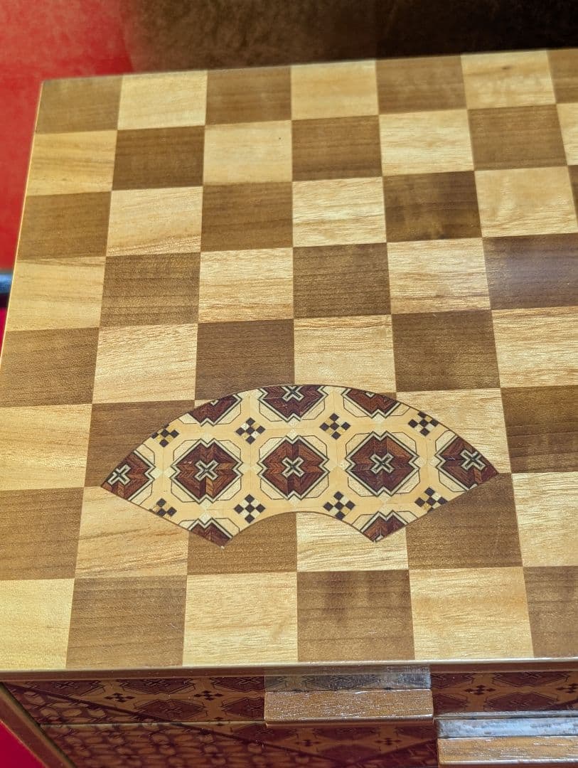 箱根寄木細工　引出　小箪笥