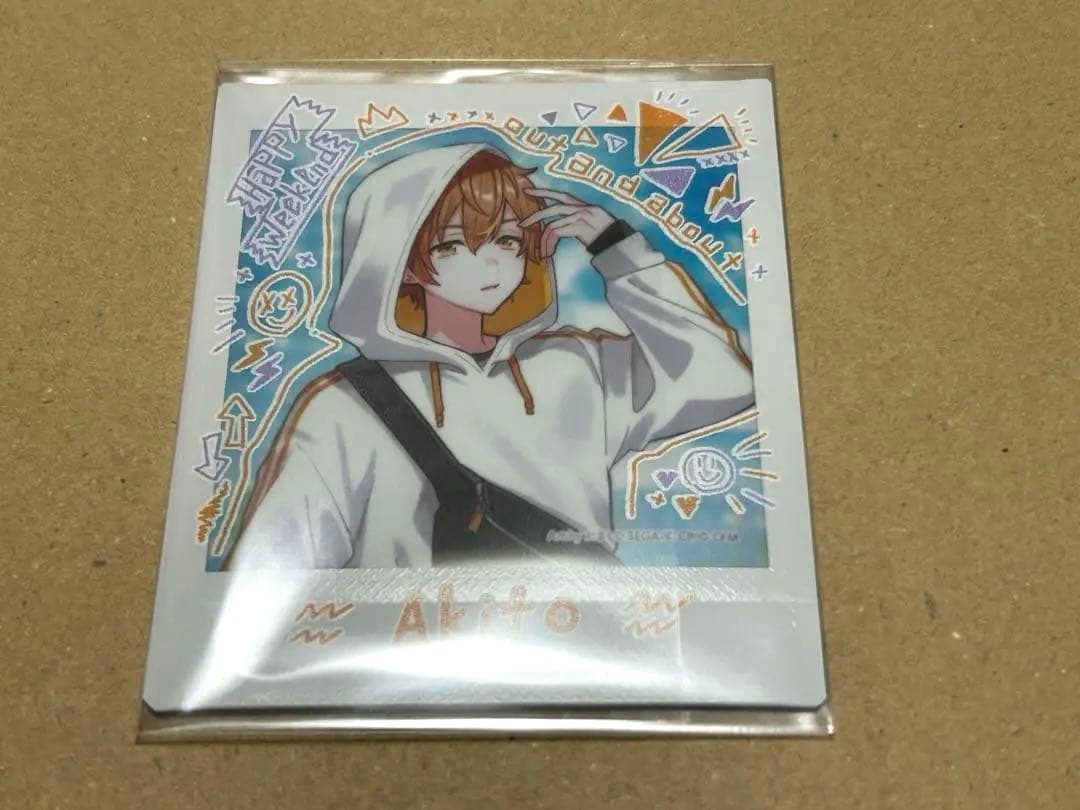 東雲彰人　クリフェス　チェキ　箔押し