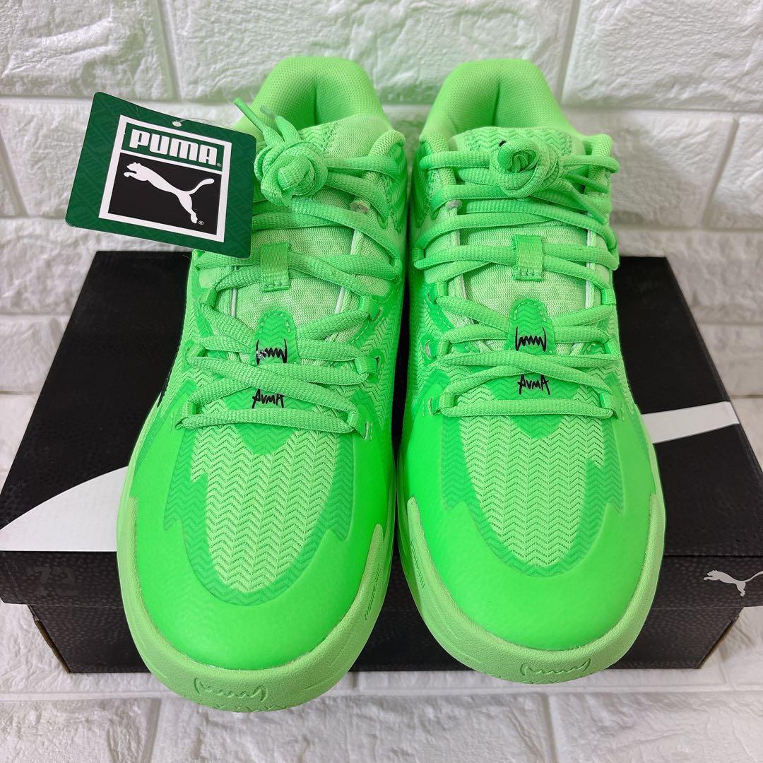 未使用品 試着のみ PUMA DAGGER 25.5cm ライトグリーン 希少色