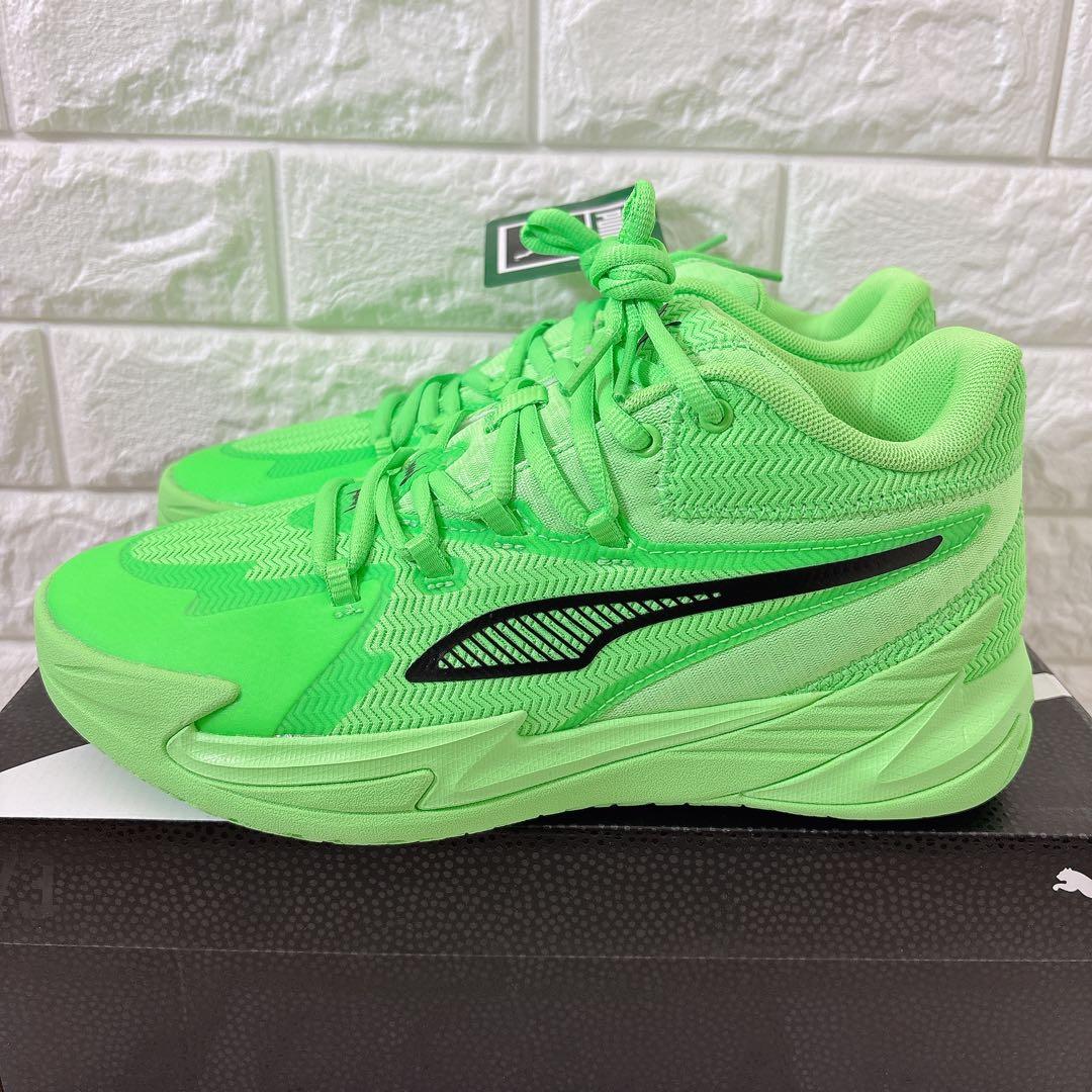 未使用品 試着のみ PUMA DAGGER 25.5cm ライトグリーン 希少色