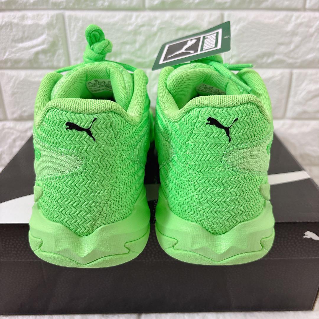 未使用品 試着のみ PUMA DAGGER 25.5cm ライトグリーン 希少色