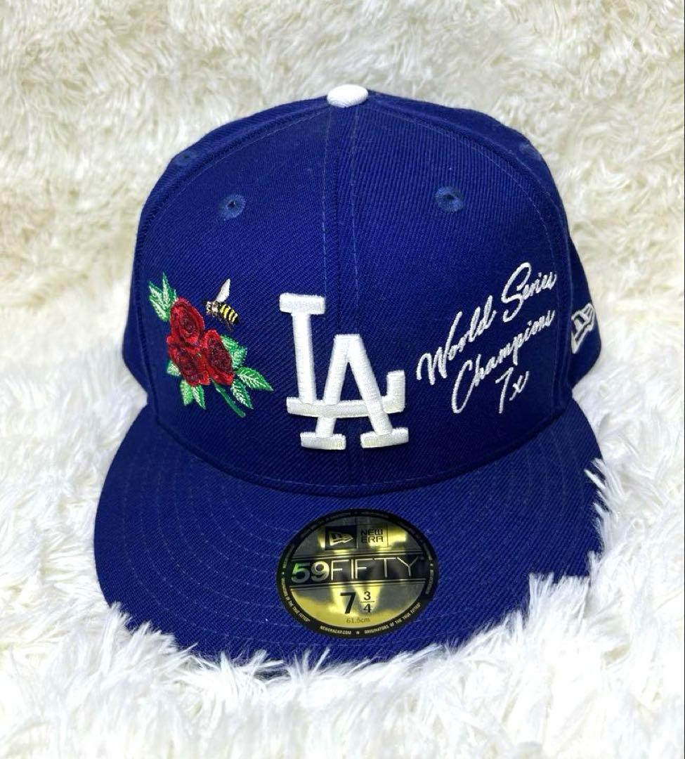 ✨レア物✨NewEraロサンゼルス・ドジャース キャップ 3/4 59fifty