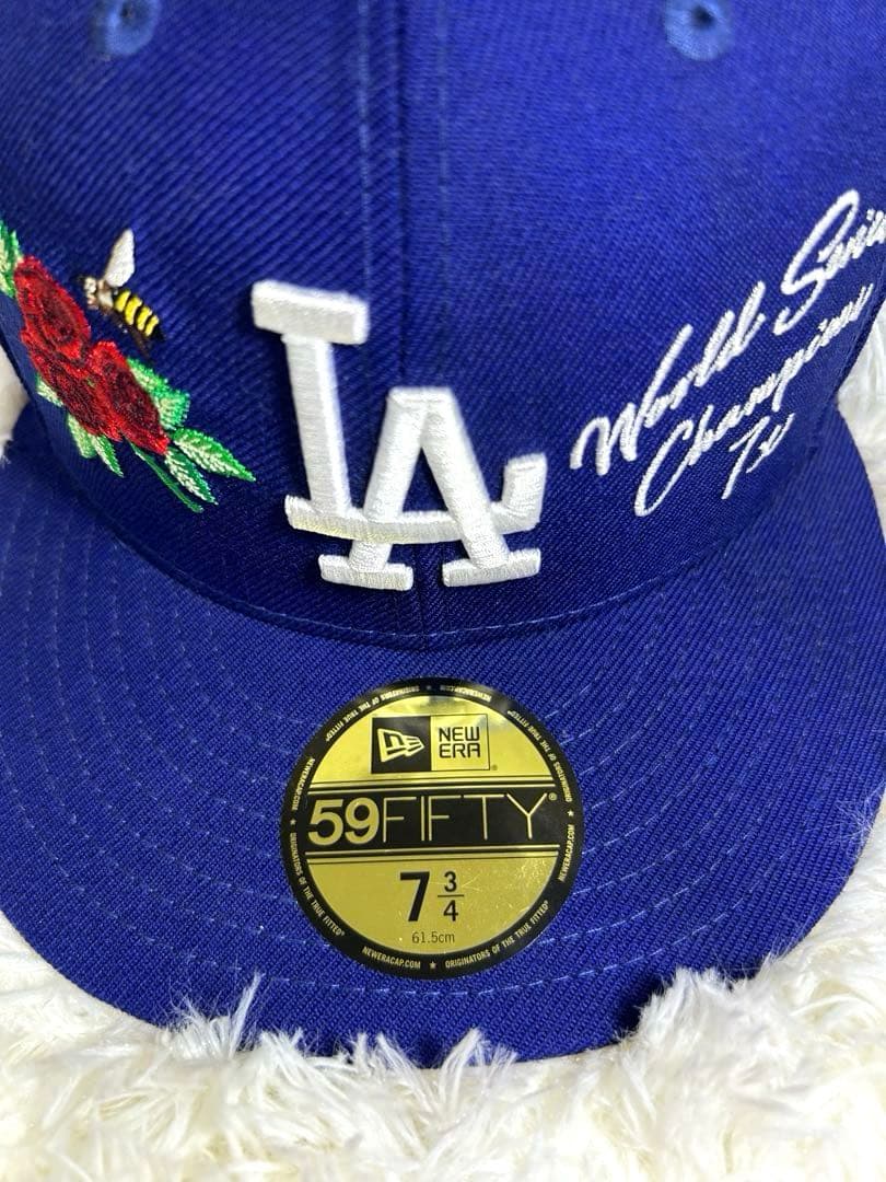 ✨レア物✨NewEraロサンゼルス・ドジャース キャップ 3/4 59fifty