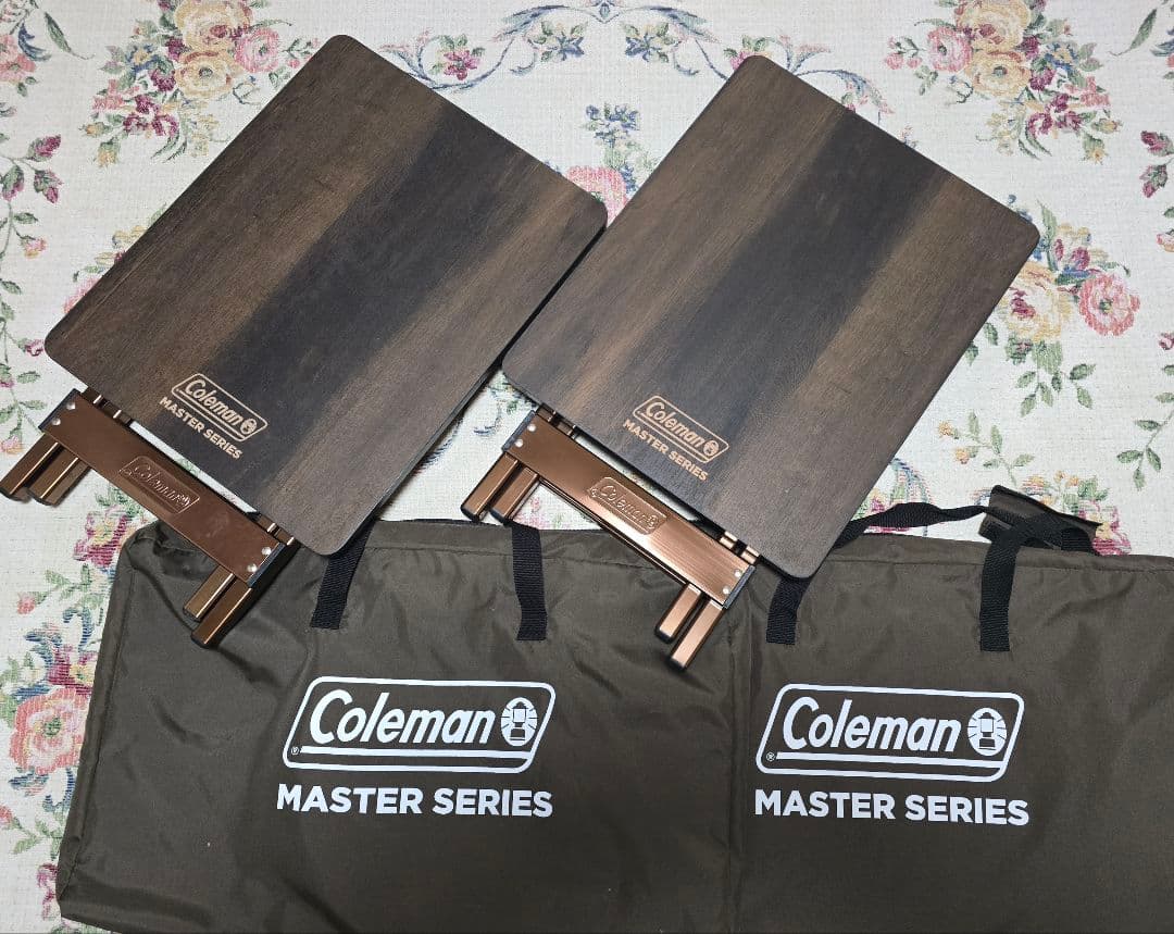 Coleman(コールマン) バタフライ サイドテーブル2個セット極上美品