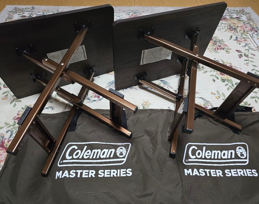 Coleman(コールマン) バタフライ サイドテーブル2個セット極上美品