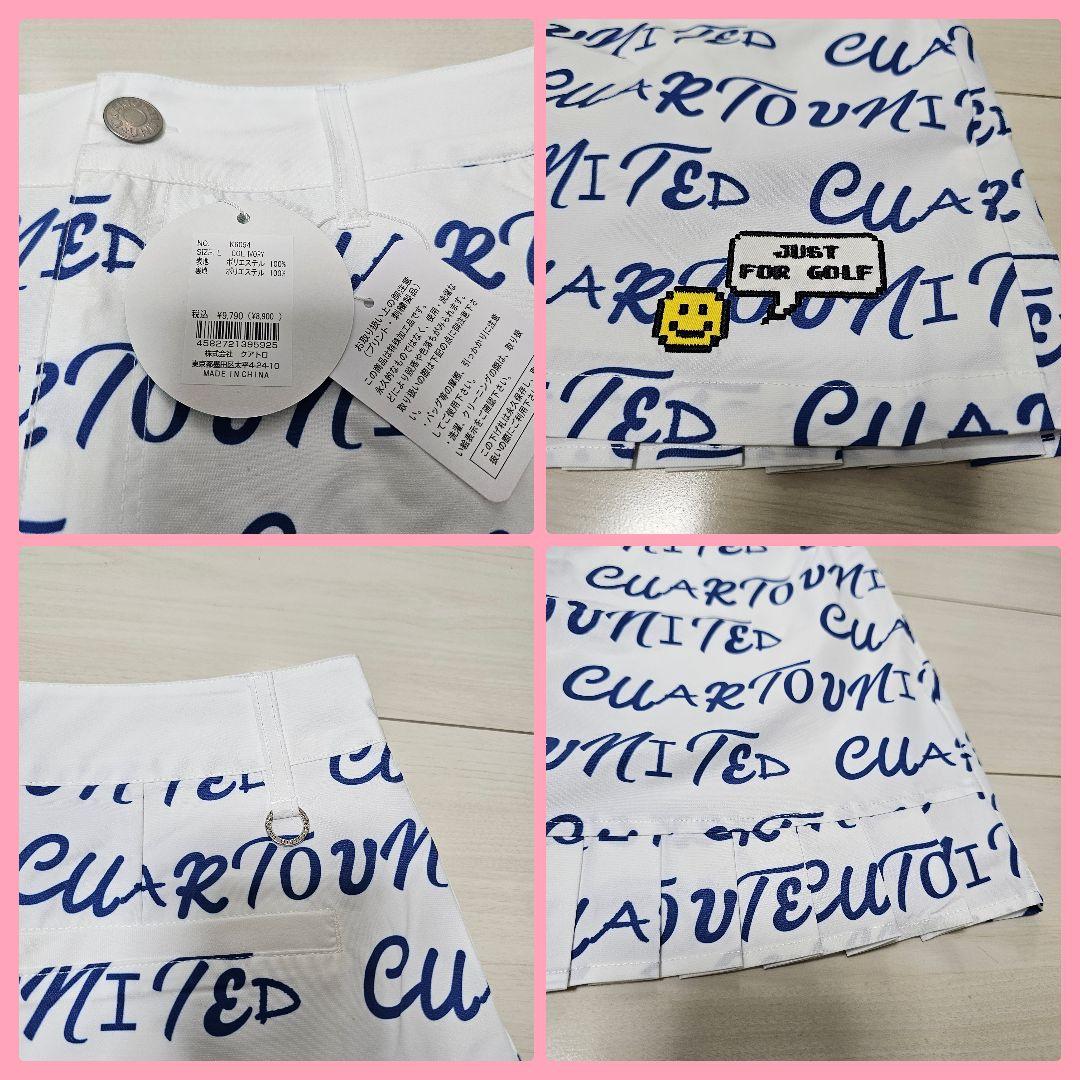 新品【L】クアルトユナイテッド レディース 上下セット くつ下 3点セット 春夏