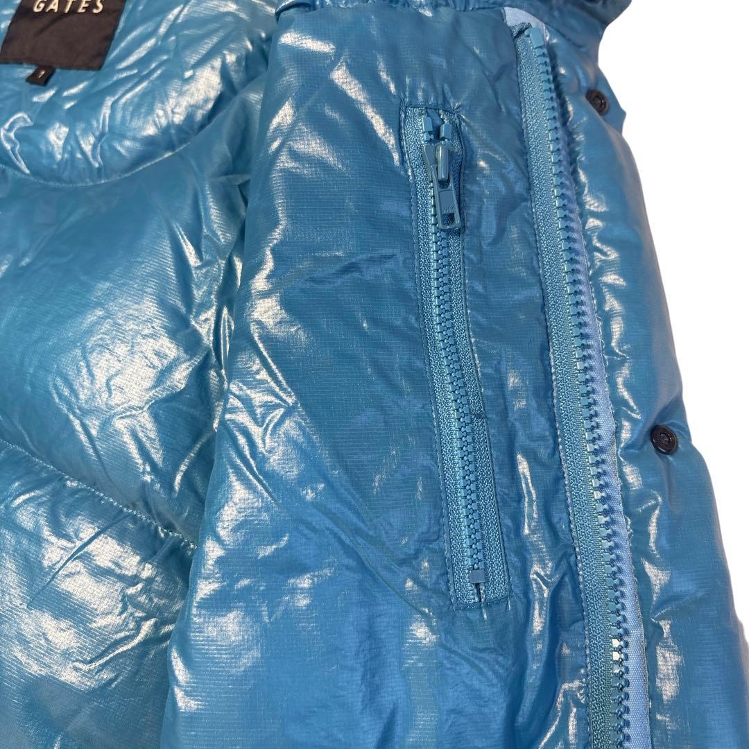 美品　PEARLY GATES パーリーゲイツ　ダウンジャケット　ブルー　ベスト