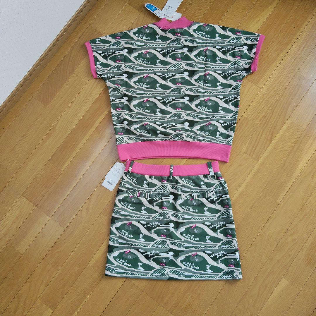 新品　アンパスィ　レディースゴルフウェアセット