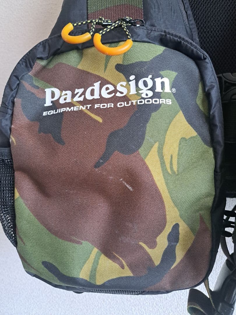 Pazdesign パズデザイン フィッシングベスト 迷彩 ゲームベスト