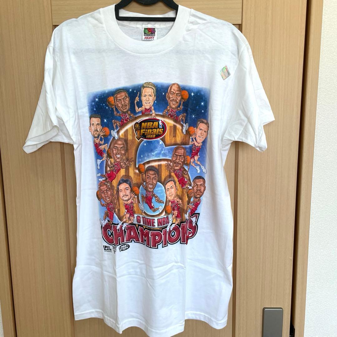 NBA シカゴブルズ 1998ファイナルチャンピオン Tシャツ　ヴィンテージ