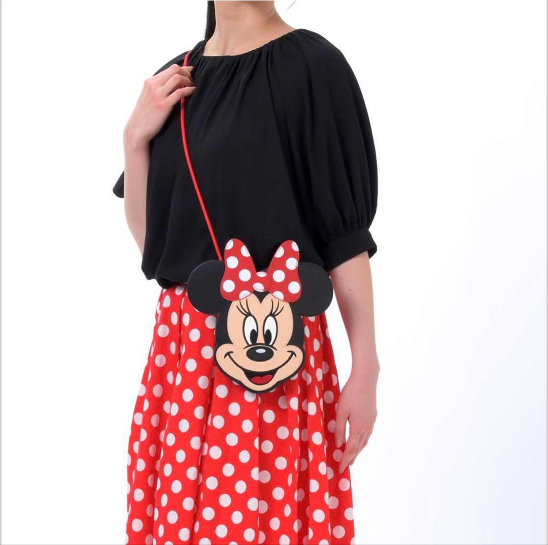 ミニー　ディズニーストア　ショルダーバッグ　Poppin’ Goods ポーチ