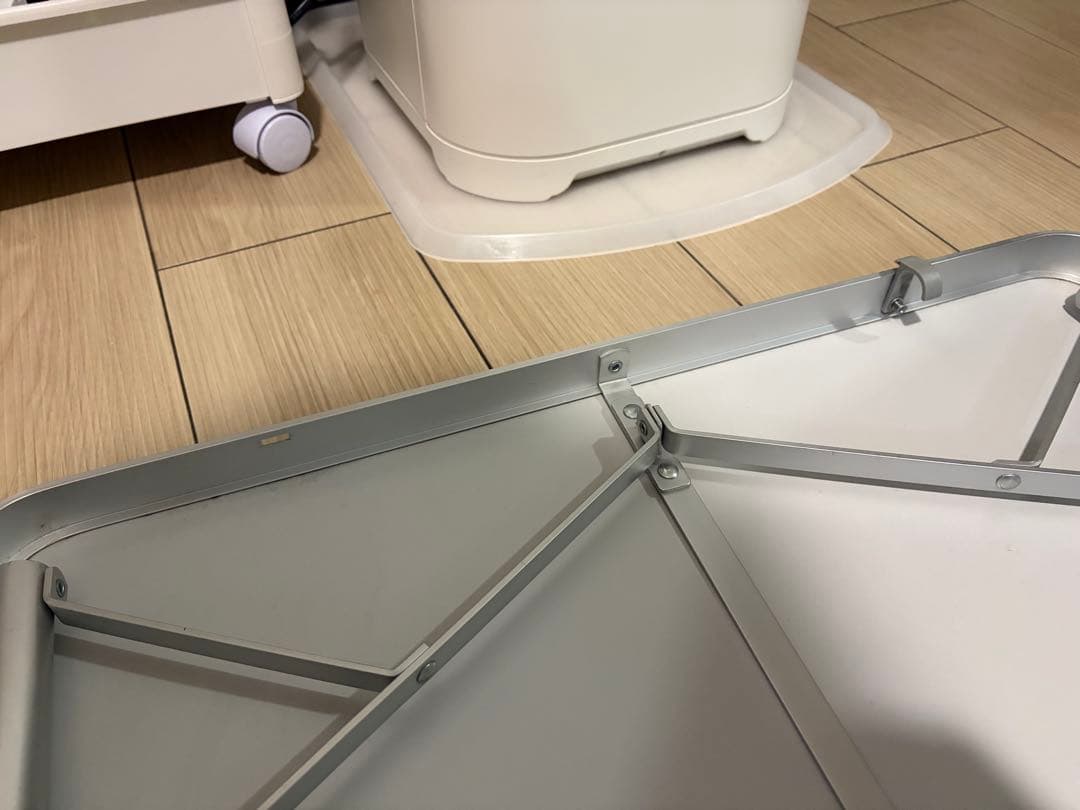 カラフル木目調折りたたみテーブル