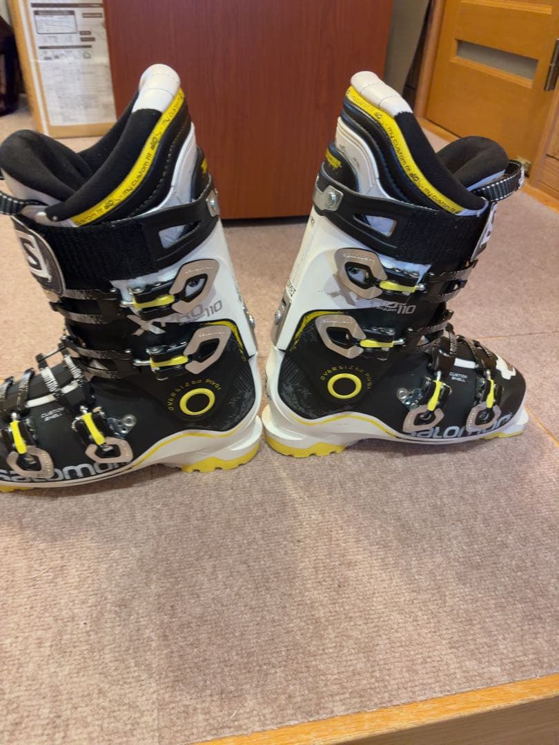 メンズ スキーブーツ SALOMON X PRO 110 26.5CM サロモン