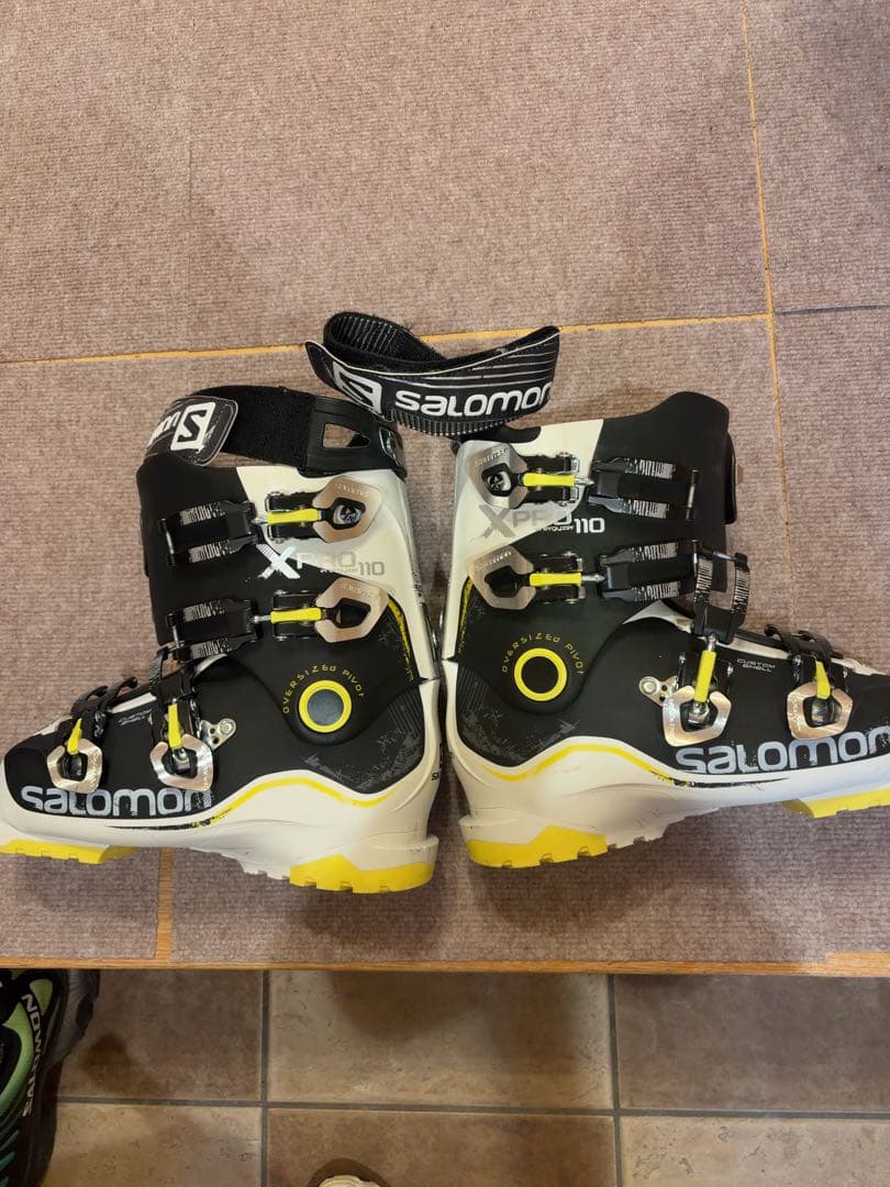 メンズ スキーブーツ SALOMON X PRO 110 26.5CM サロモン