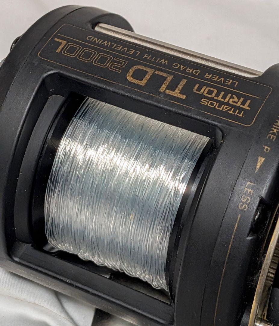 シマノトリトンTLD2000Lレバードラグ付き両軸リール