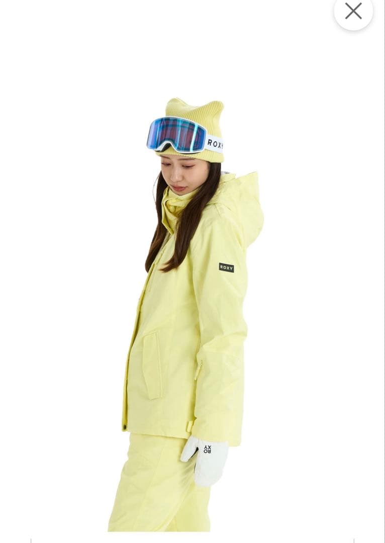 ROXY スノーボードジャケット イエロー　新品　ウェア　スノーボード