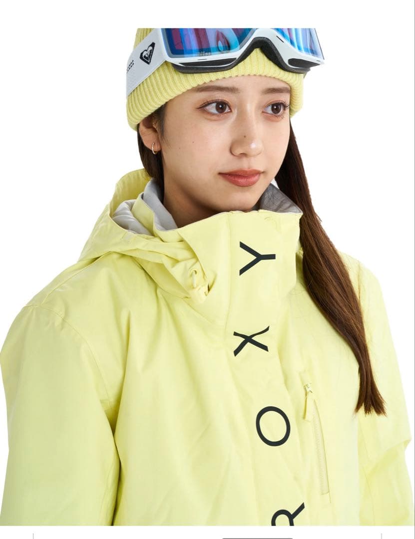 ROXY スノーボードジャケット イエロー　新品　ウェア　スノーボード