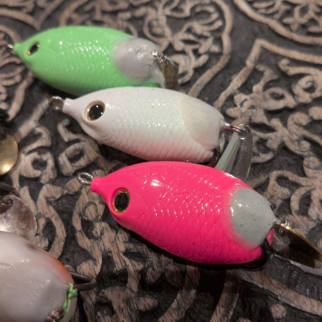 雷魚フロッグ　コヨーテJr　シャフロッグ他　未使用