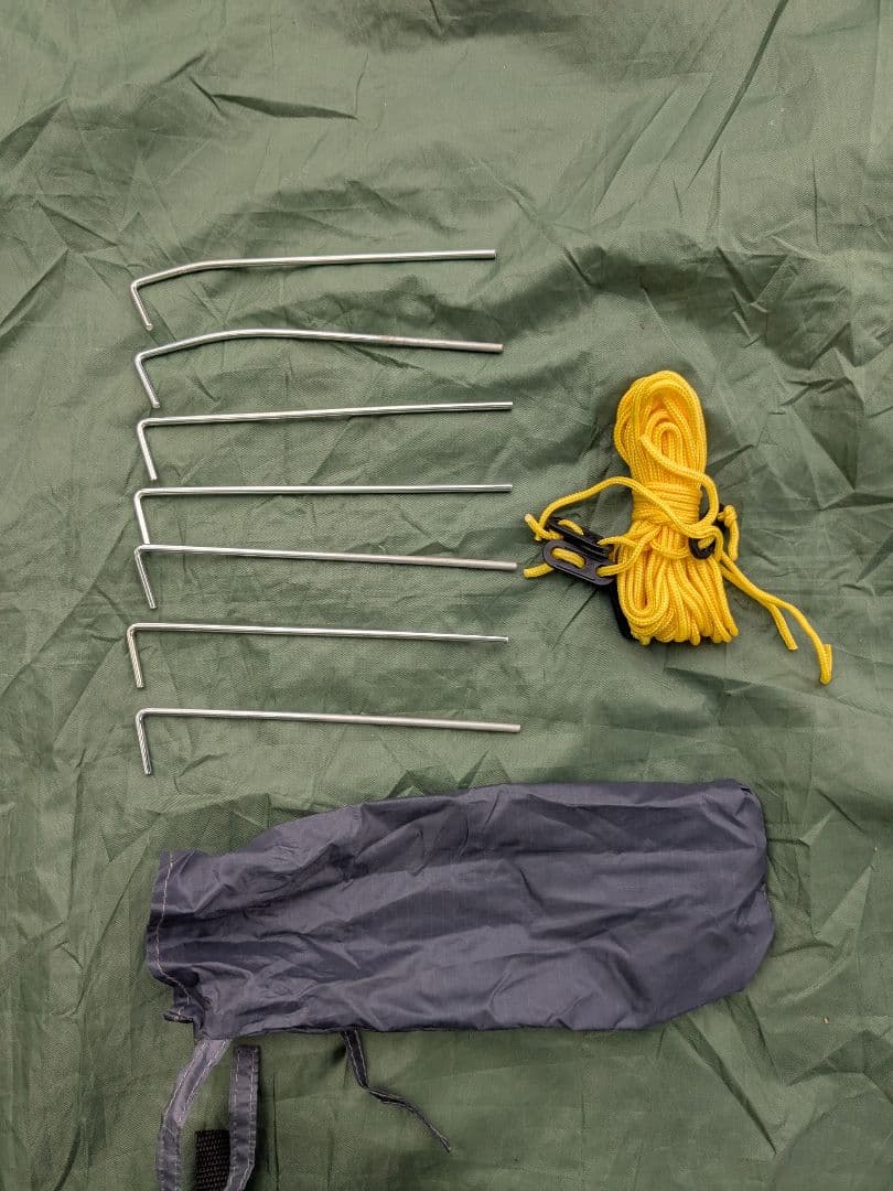 DOD（ディーオーディー）ワンタッチテント T2-29　オレンジ/グレー