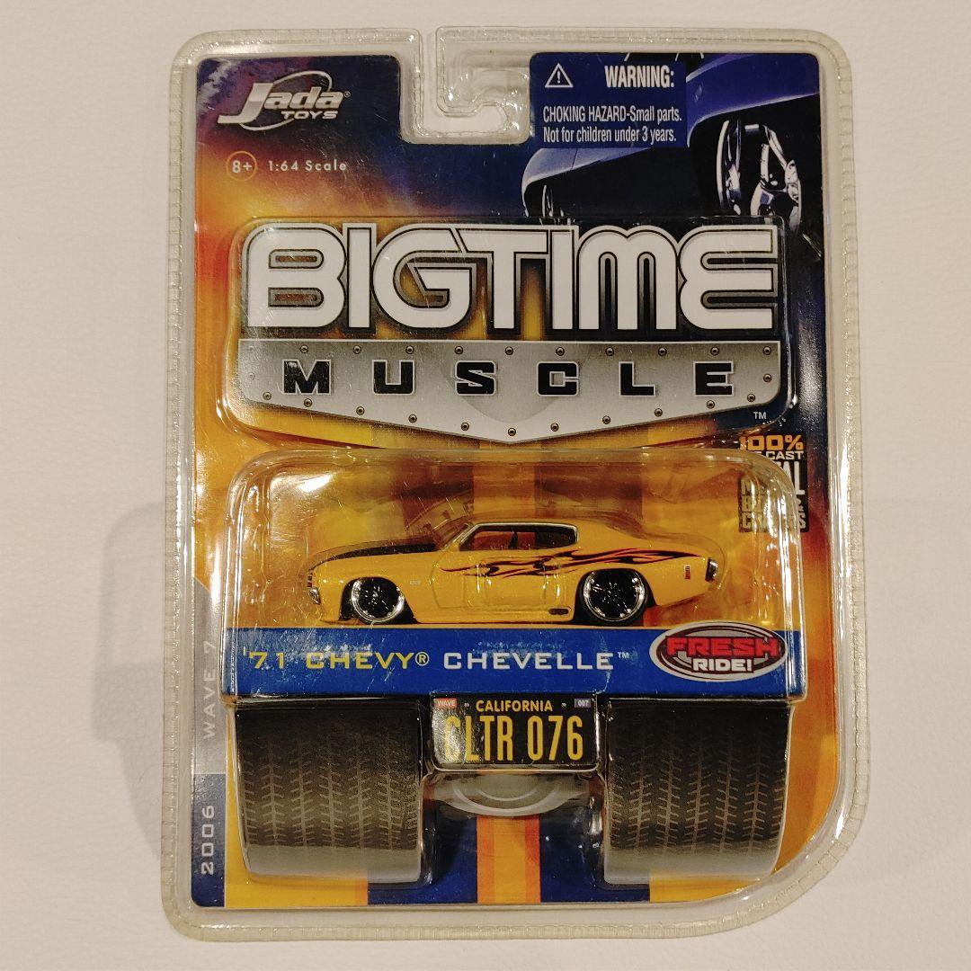 Jada Toys BIGTIME MUSCLE ミニカーセット3台