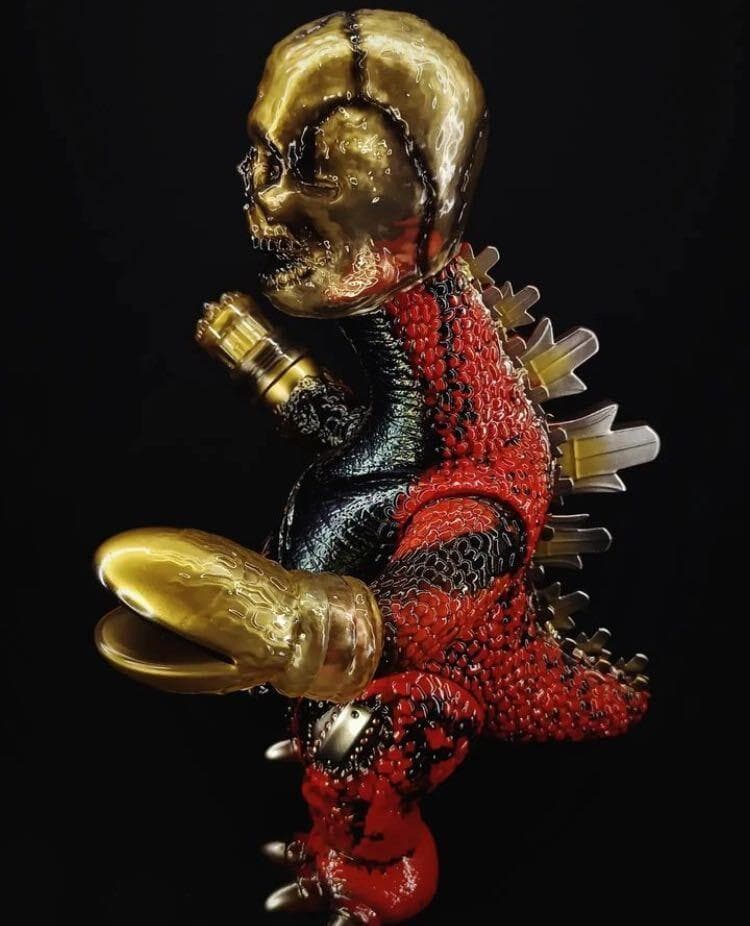 【新品】ドクロ銃 限定13体 Hell Dokuroju 2期 ソフビ