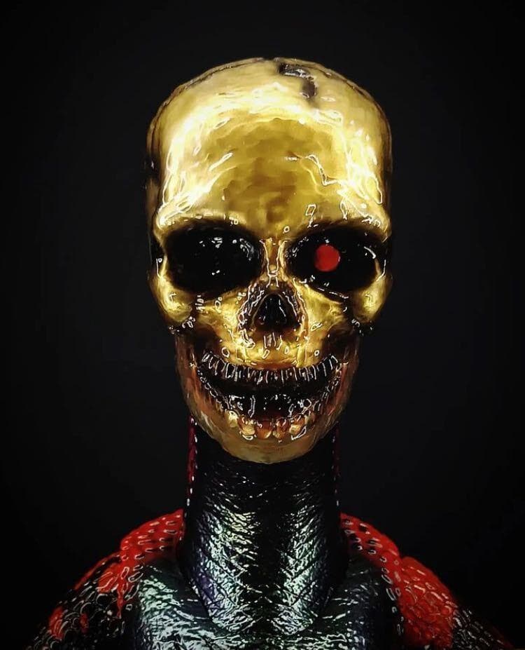 【新品】ドクロ銃 限定13体 Hell Dokuroju 2期 ソフビ