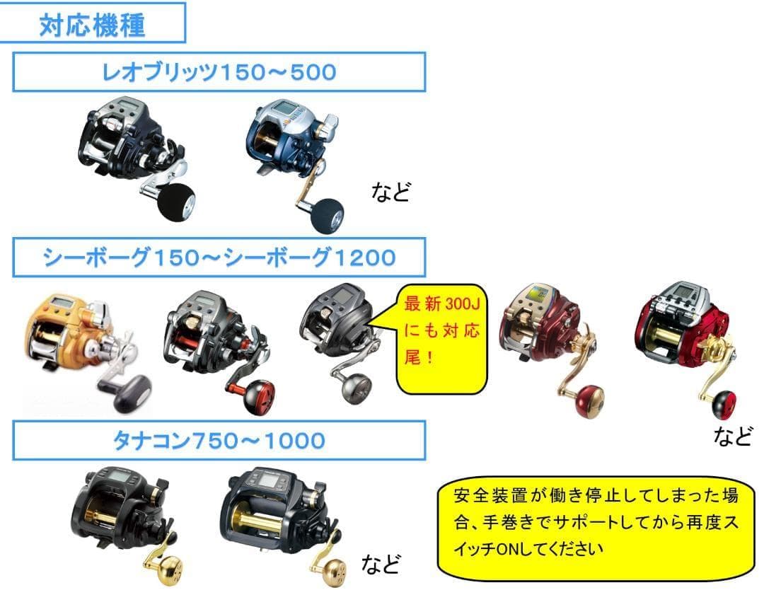 日立、ハイコーキ36V&18V&14.4Vバッテリ電動リール用アダプタ(ワニ口)