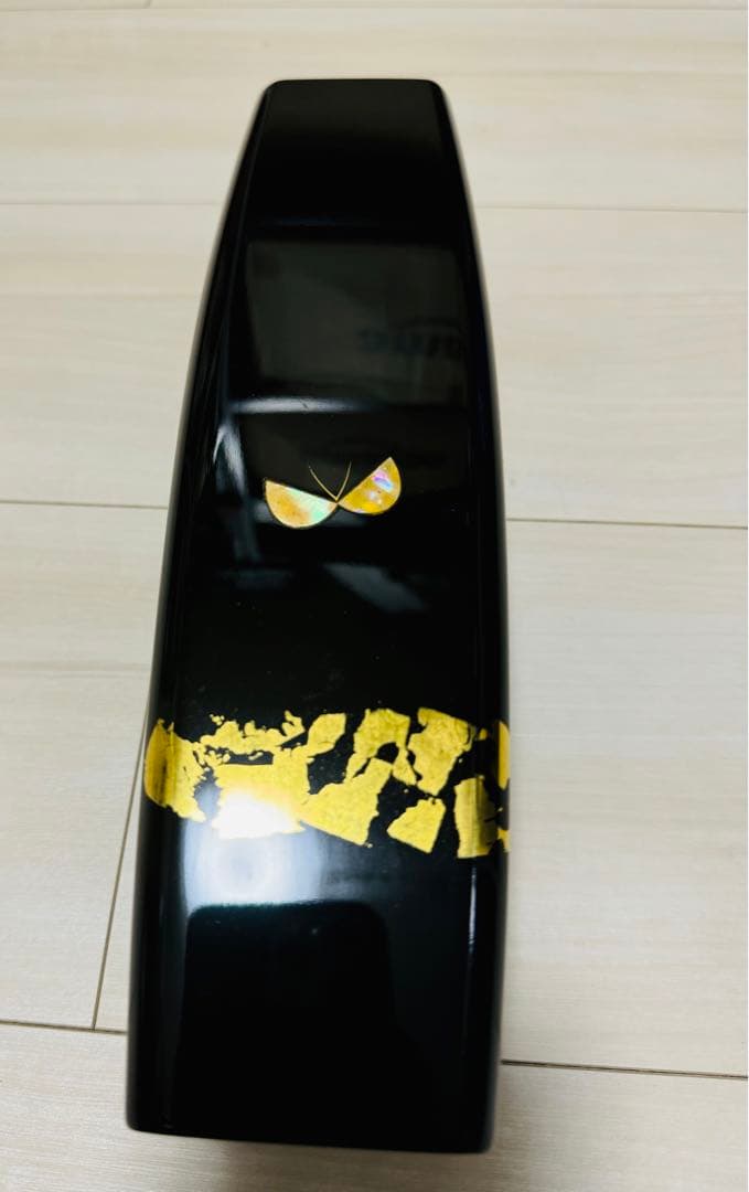 輪島塗 蒔絵漆器 花柄飾り花瓶 美品