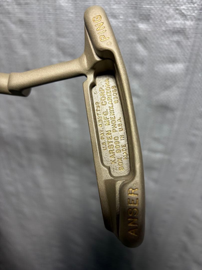 【名器】PING ANSER 希少なレフティ　34インチ　グリップ新品