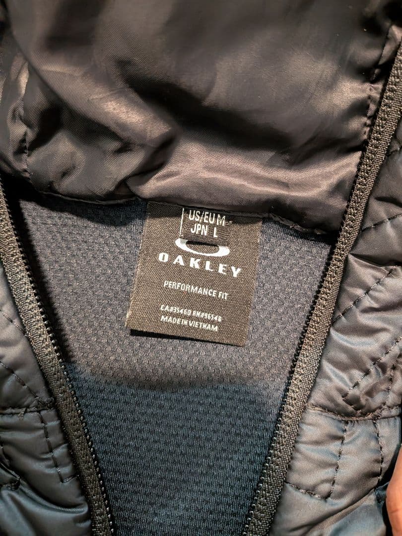 【OAKLEY】 オークリー フード付き キルティングジャケット size[L]