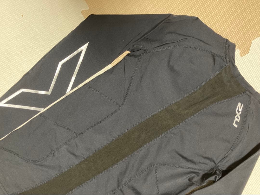 2XU ツータイムズユー ロングスリーブコンプレッションシャツ ブラック 超美品