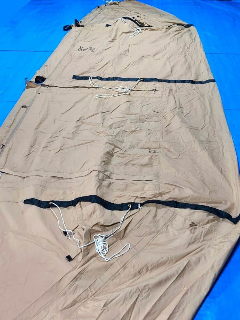 【美品】DOD カマボコテントソロTC　タープテント