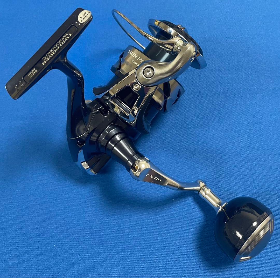美品シマノ21ツインパワーSW6000HG