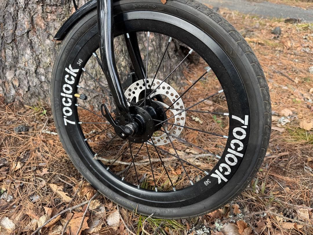 ブロンプトンオマージュ　LITEPRO折りたたみ自転車