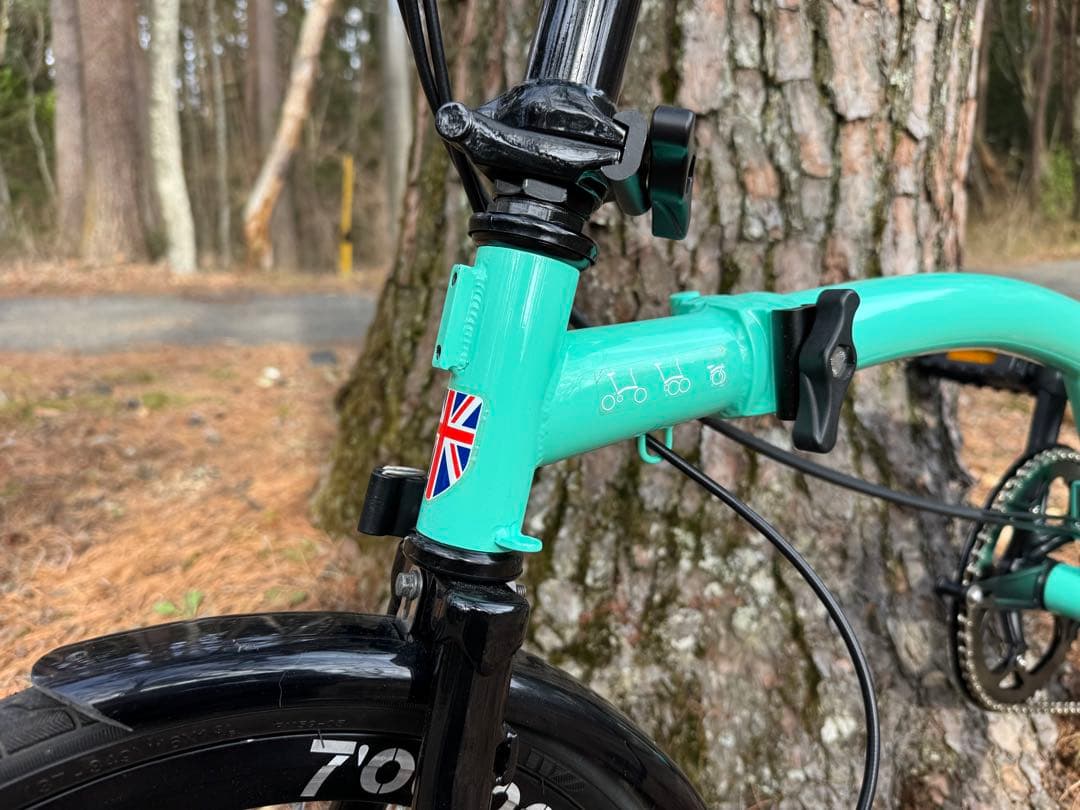 ブロンプトンオマージュ　LITEPRO折りたたみ自転車