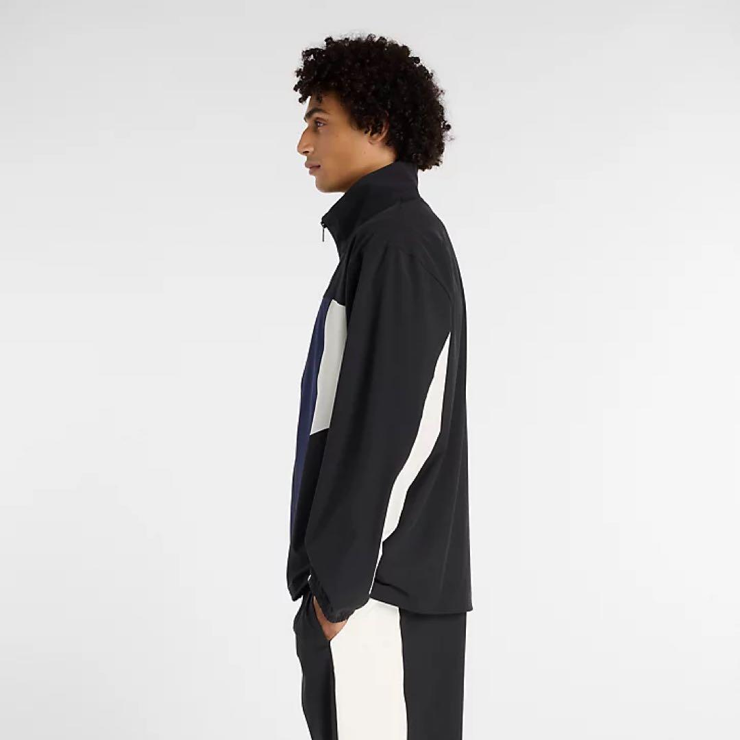 New Balance ジャージジャケット 黒・紺・白