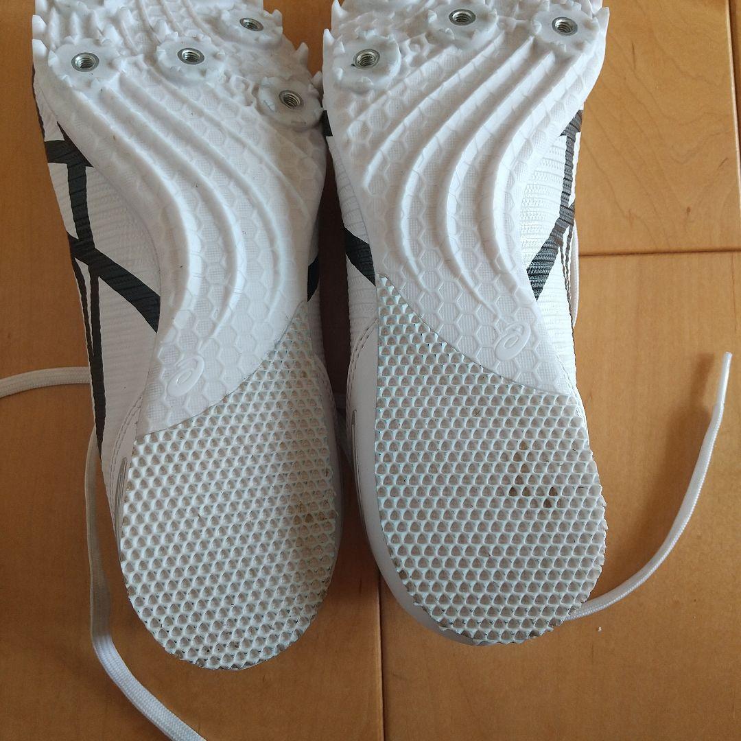 美品 陸上 スパイク アシックス ヒートフラット ２６センチ 陸上 スパイク