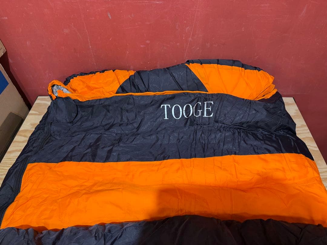 【極美品】　TOOGE ICE- 1500　ダウンシュラフ　寝袋　B