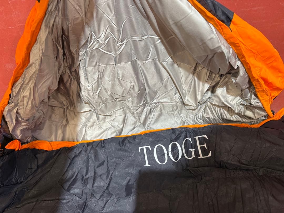 【極美品】　TOOGE ICE- 1500　ダウンシュラフ　寝袋　B