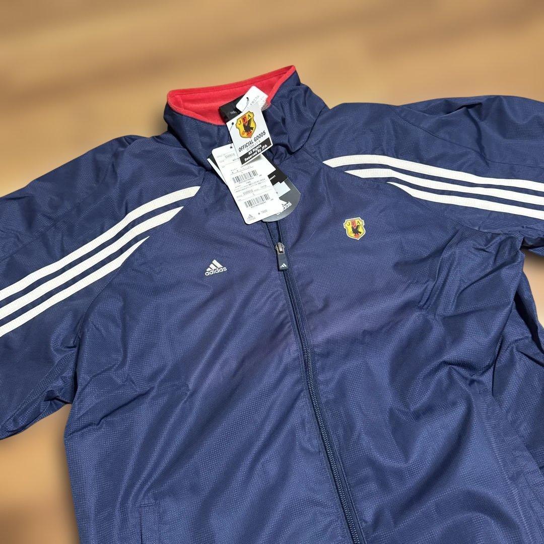 未使用 2004年 adidas サッカー　日本代表 ナイロンジャケット L