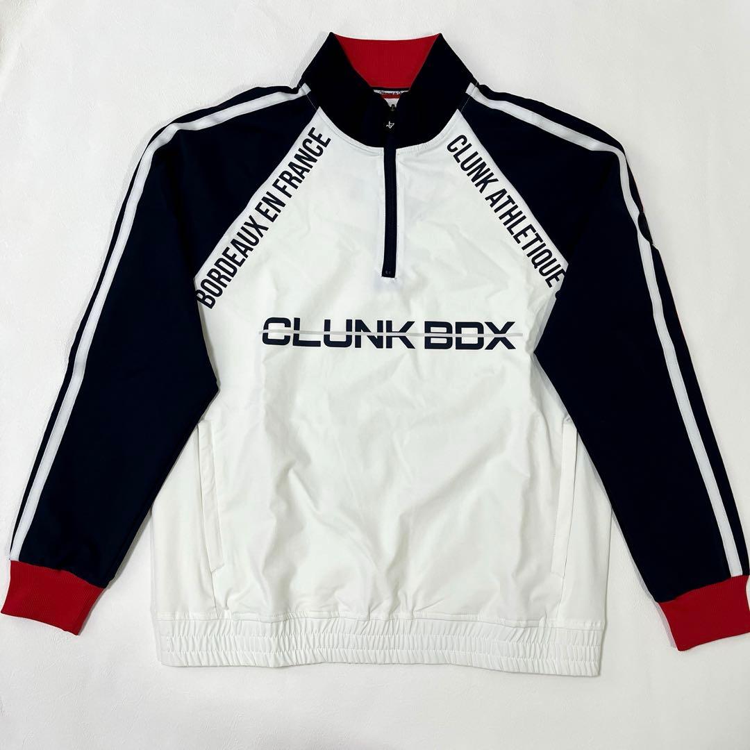 クランク CLUNK ゴルフジャケット メンズ　ネイビー Lサイズ