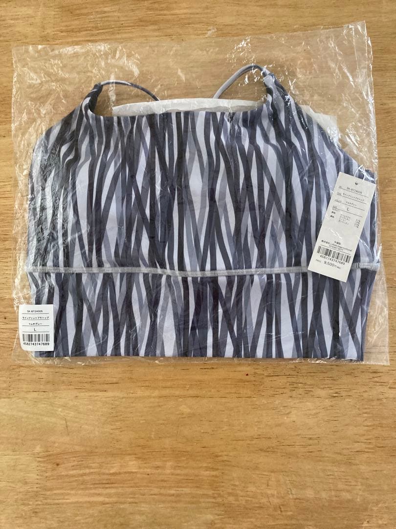SUKALA ラインプリントブラトップ　lava リントスル　L 新品　未開封