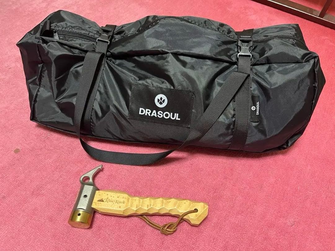 DRASOUL カンガルーテント　ペグハンマーお付け　美品