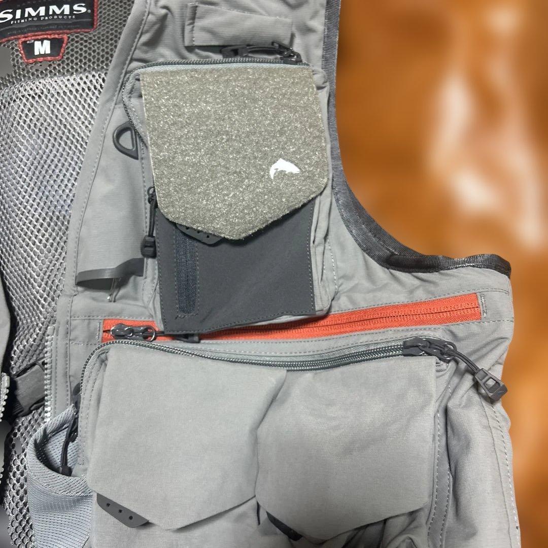 SIMMS フィッシングベスト M グレー