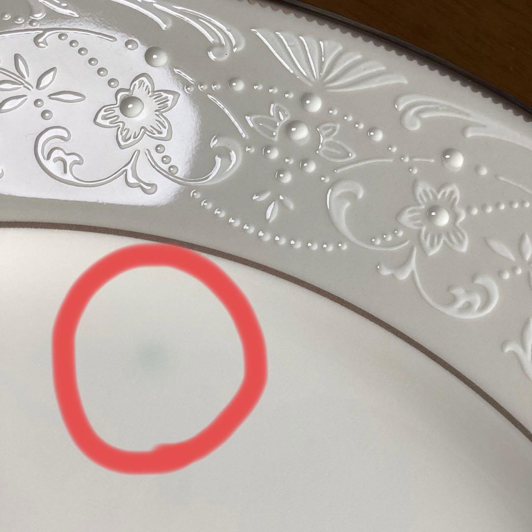 ノリタケ　Noritake シルバーパレス　27.5cmプレート　3枚セット