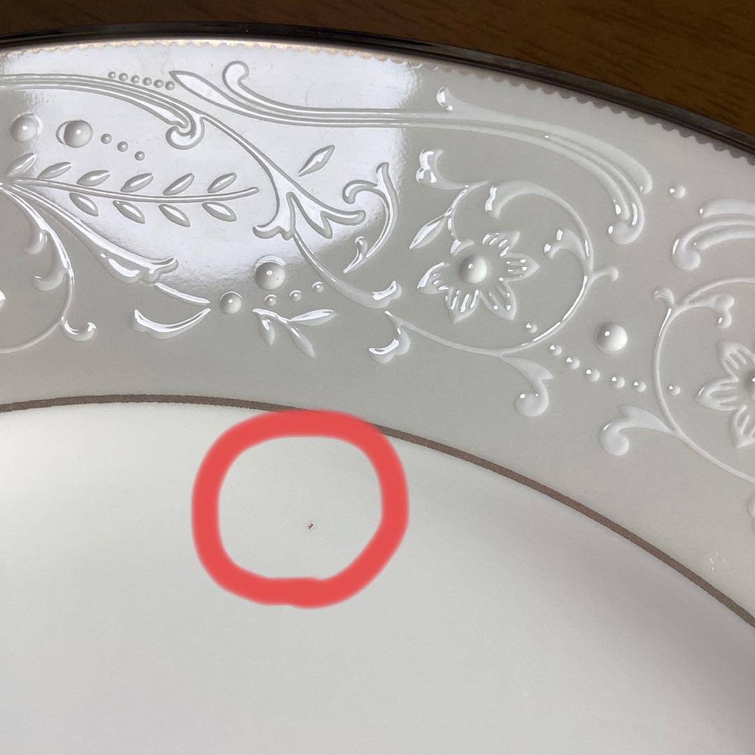 ノリタケ　Noritake シルバーパレス　27.5cmプレート　3枚セット
